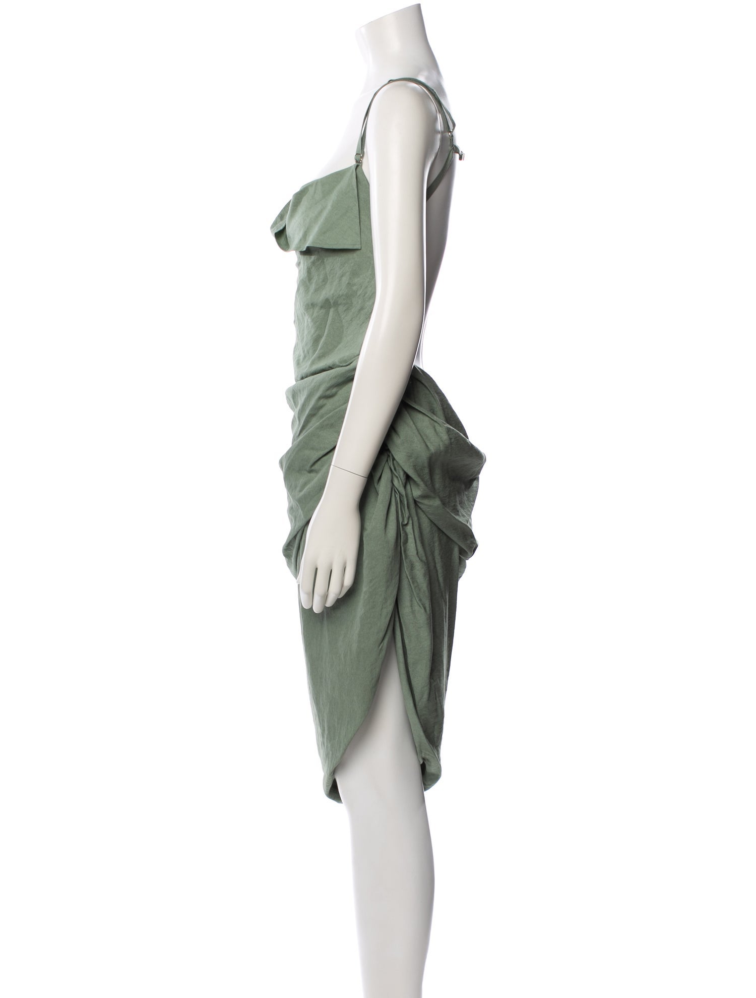 Jacquemus Cowl Neck Midi Length Dress