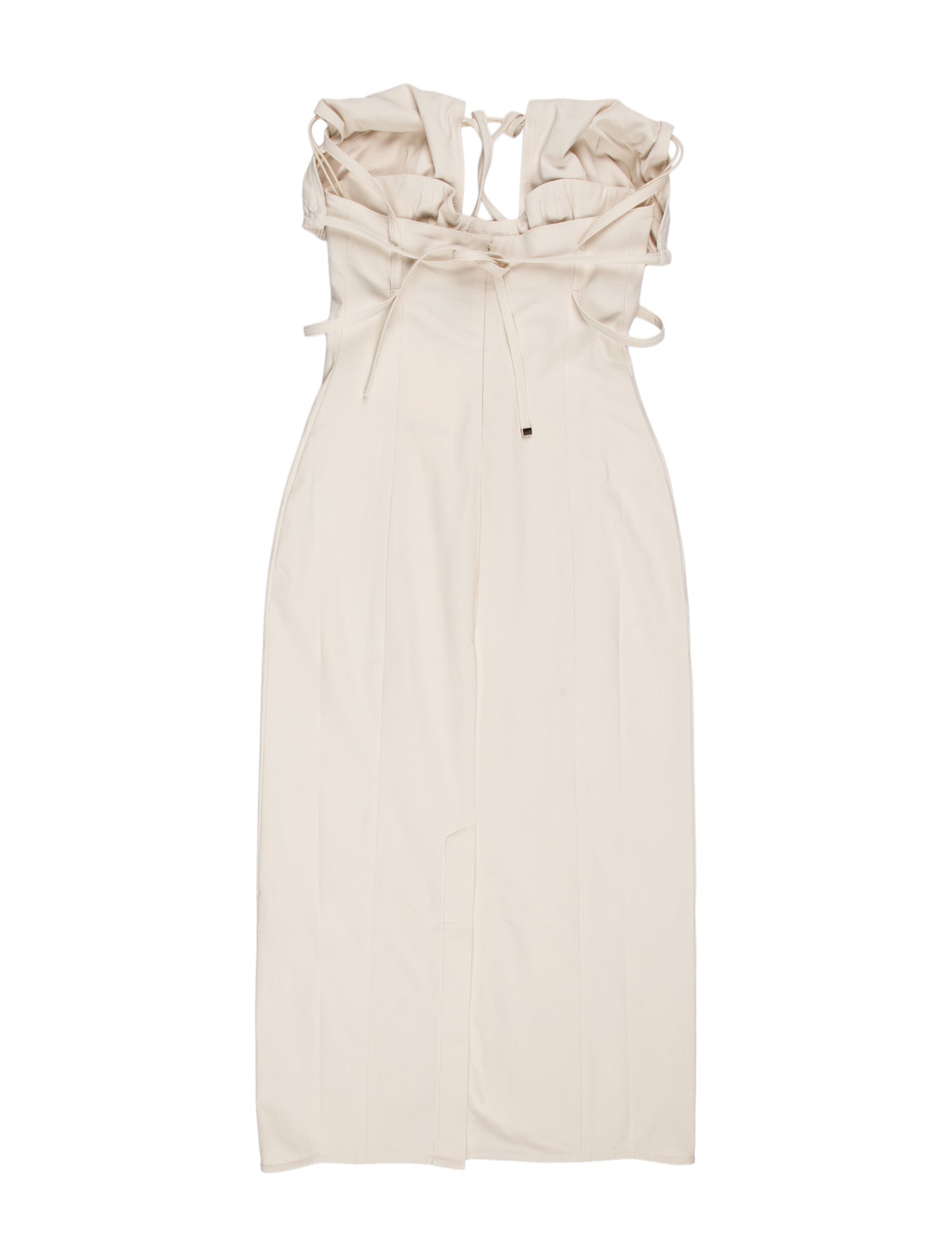 Jacquemus Off-The-Shoulder Midi Length Dress w/ Tags
