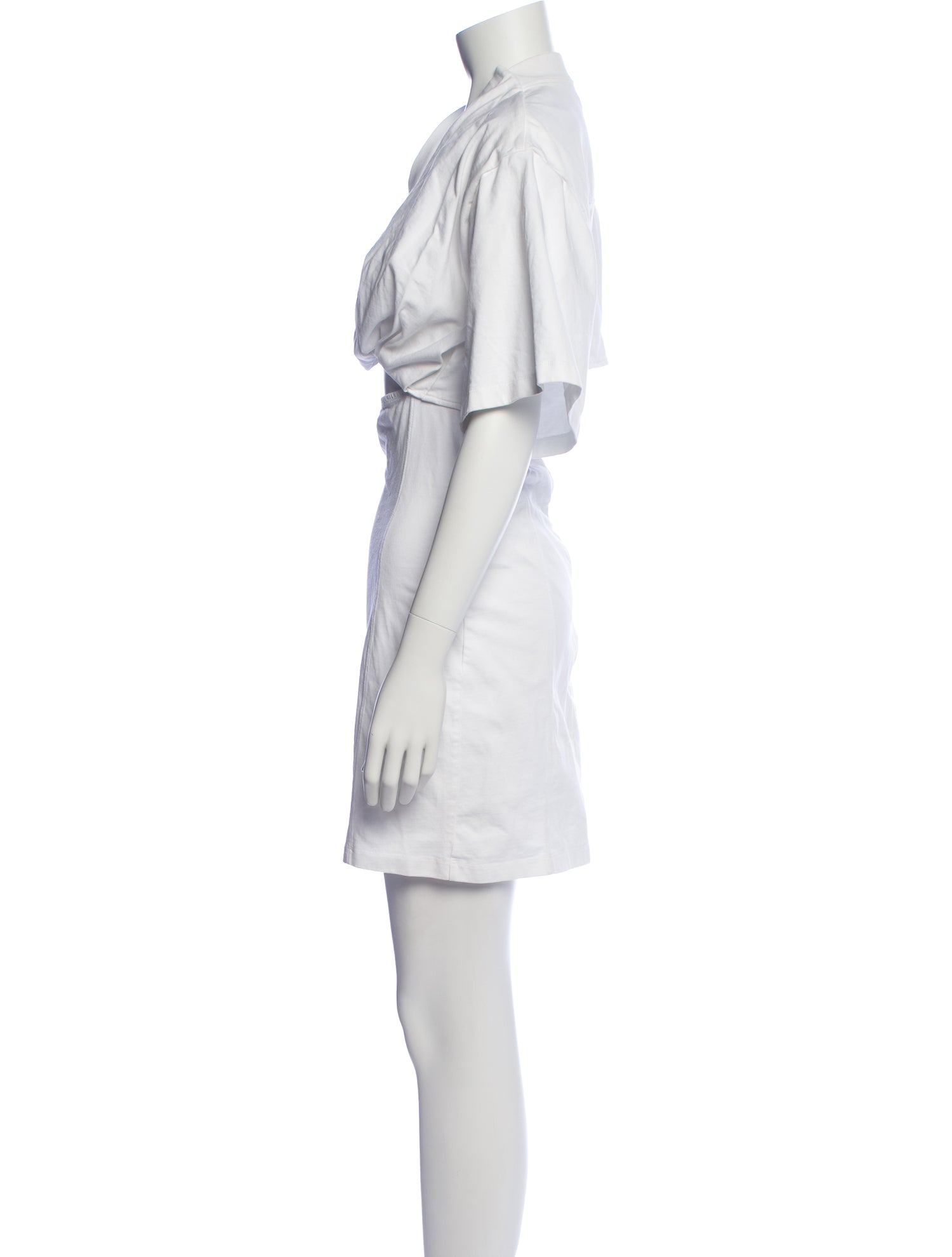 Jacquemus V-Neck Mini Dress