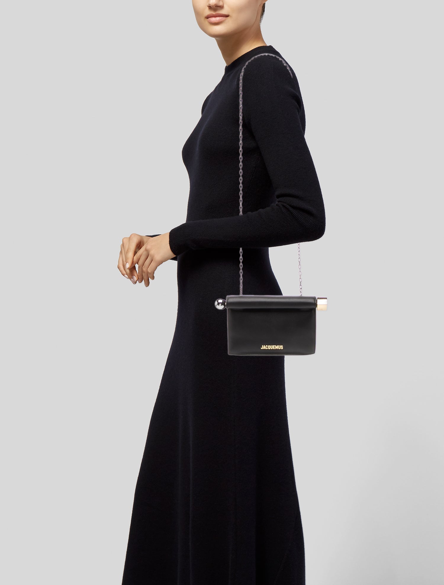 Jacquemus Leather The Rond Carré