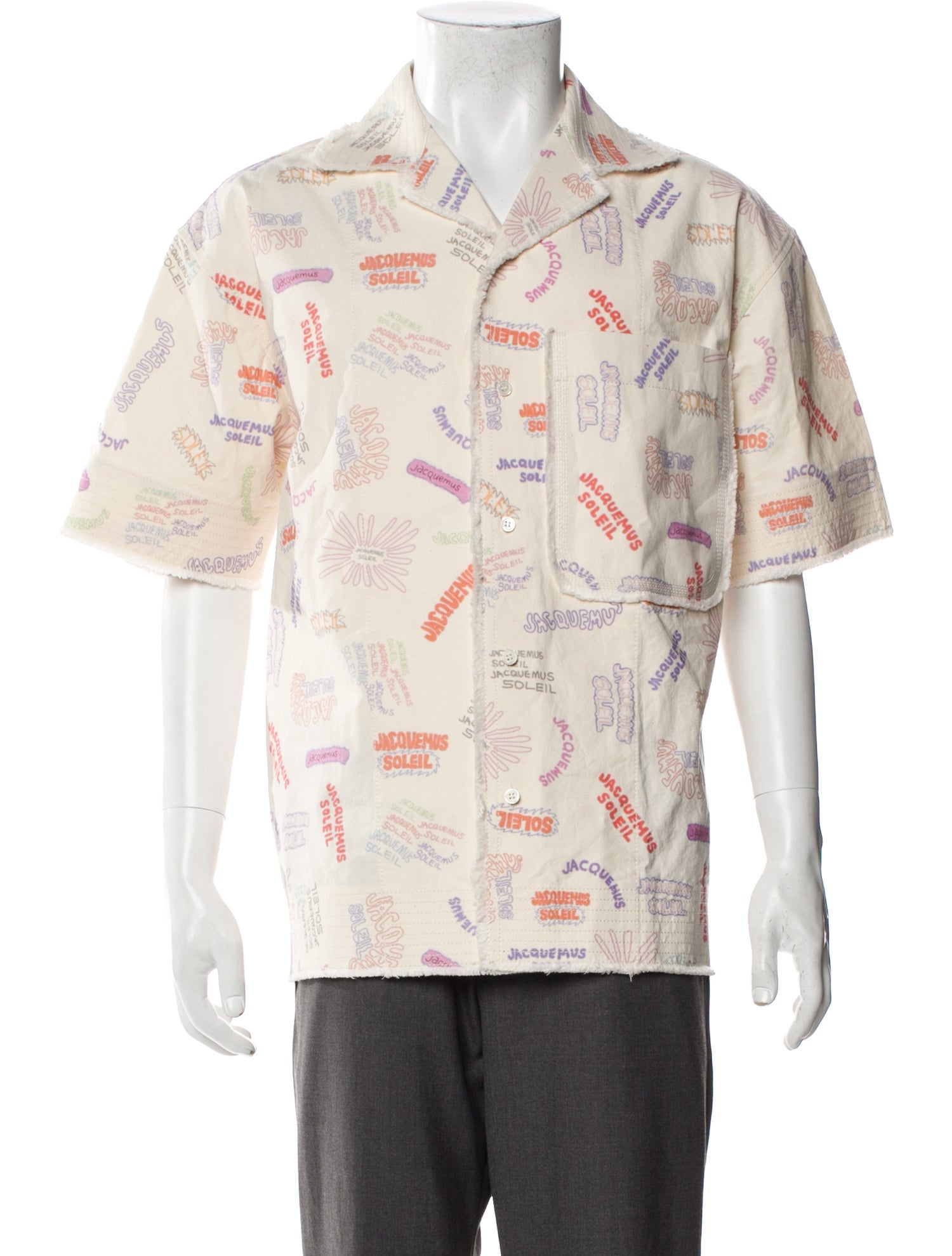 Jacquemus Printed Short Sleeve Shirt