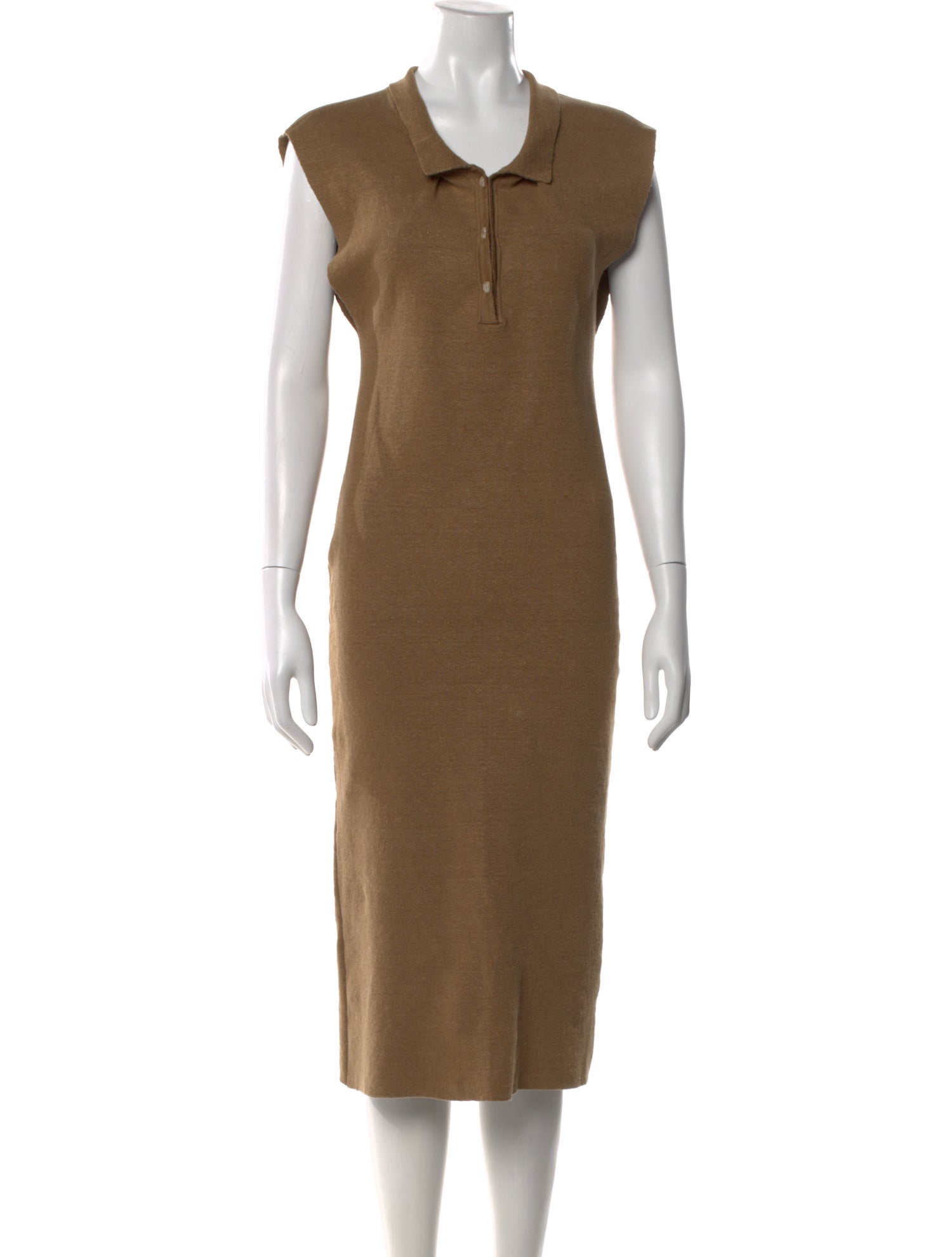Jacquemus Linen Midi Length Dress