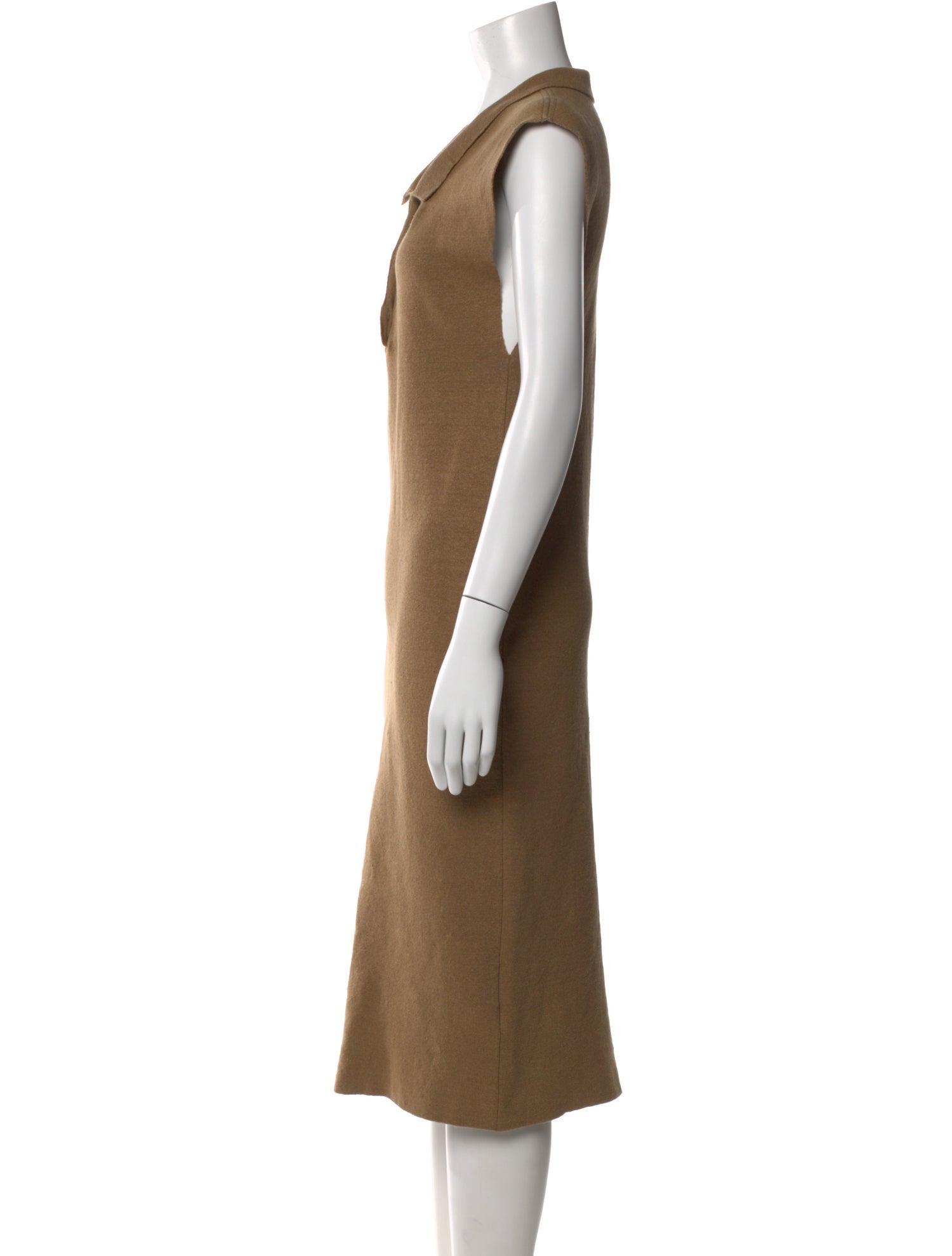 Jacquemus Linen Midi Length Dress