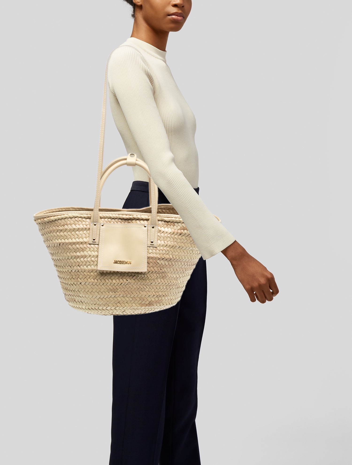 Jacquemus Raffia Bucket Bag