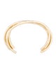 Jennifer Fisher Set of 14K Gold Open Bangle Bracelets
