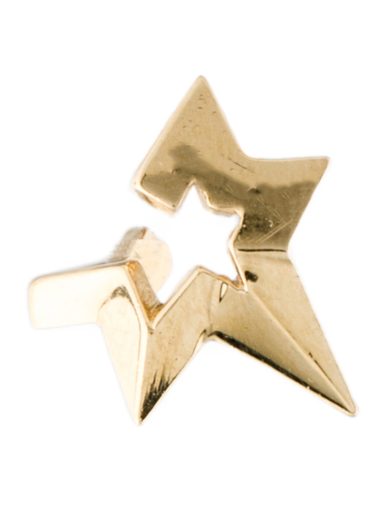 Jennifer Fisher 14K Small Star Stud Single Earring