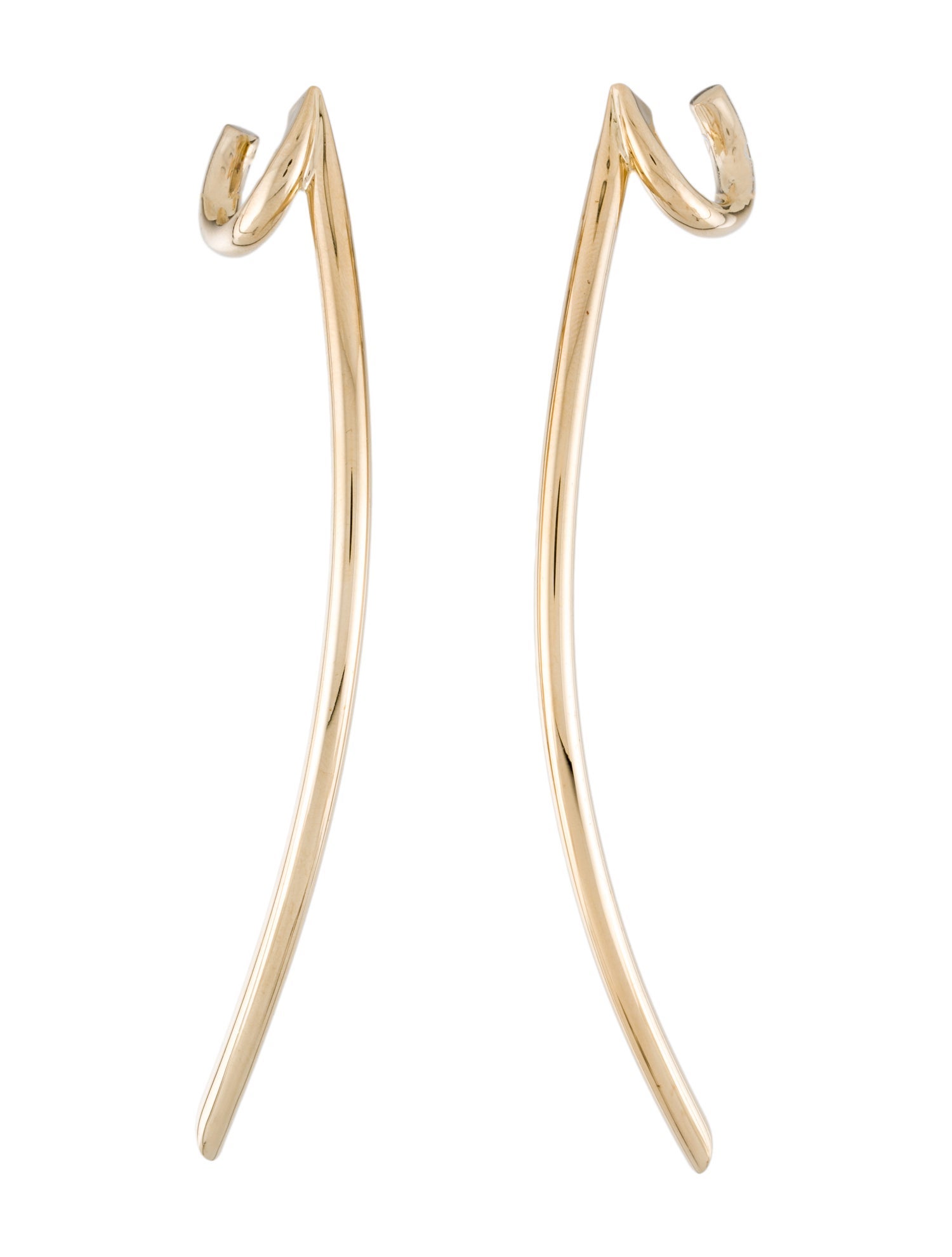 Hermès Chaine d'Ancre Twist Earrings - Sterling Silver Drop