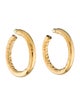 Jennifer Fisher Hammered Hoop Earrings