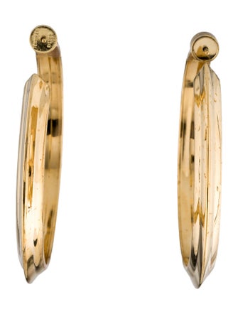 Jennifer Fisher Knife Edge Hoop Earrings