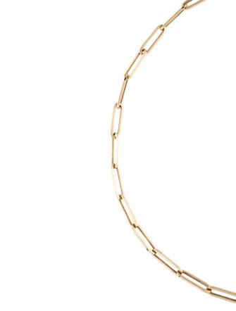 Jennifer Fisher 14K Long Link Paperclip Chain Necklace