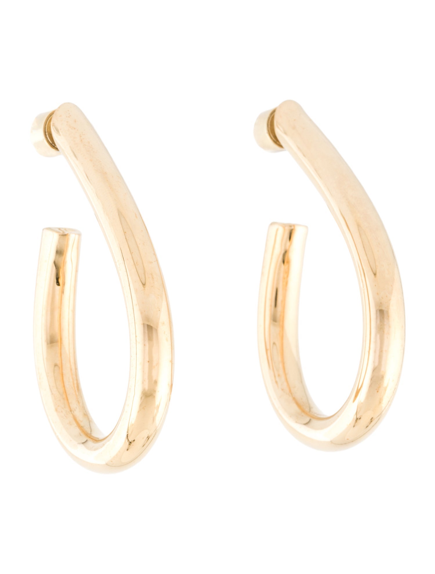 Jennifer Fisher Lilly Baby Teardrop Hoop Earrings