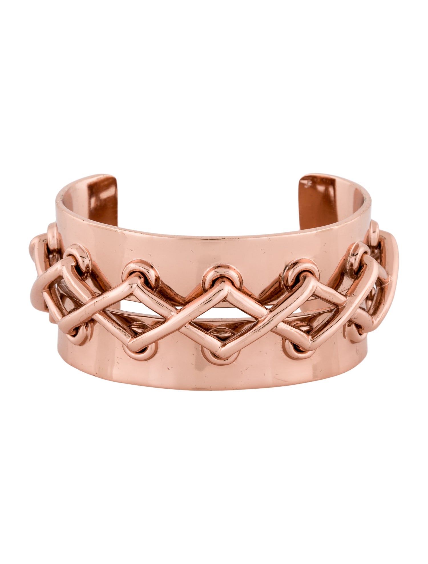 Christian Dior Faux Pearl Diorific Hinged Extra Wide Cuff