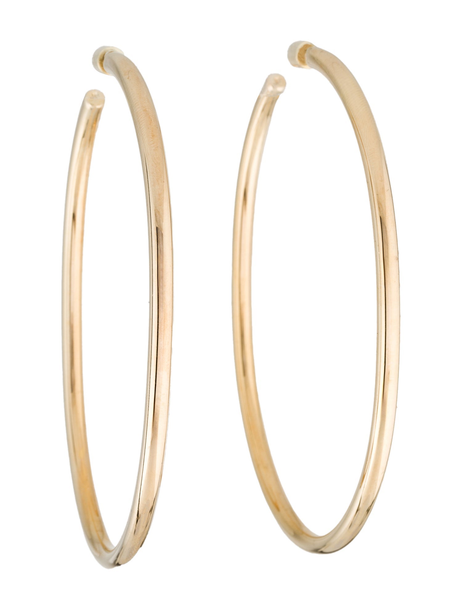 Jennifer Fisher Large Oval Hoop Earrings