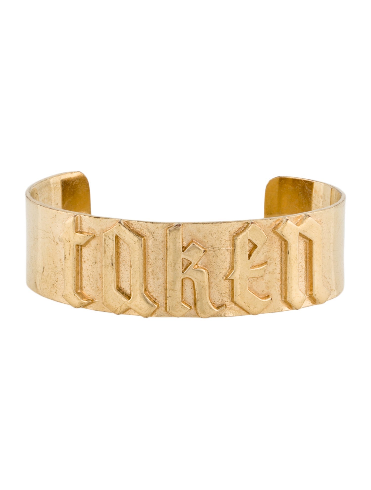 Jennifer Fisher 'taken' Wide Cuff Bracelet