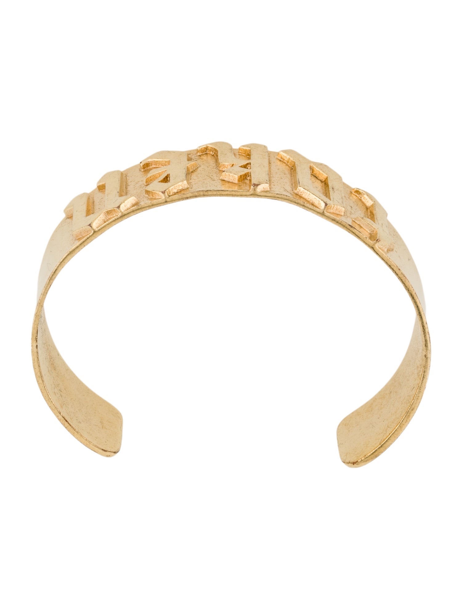 Jennifer Fisher 'taken' Wide Cuff Bracelet
