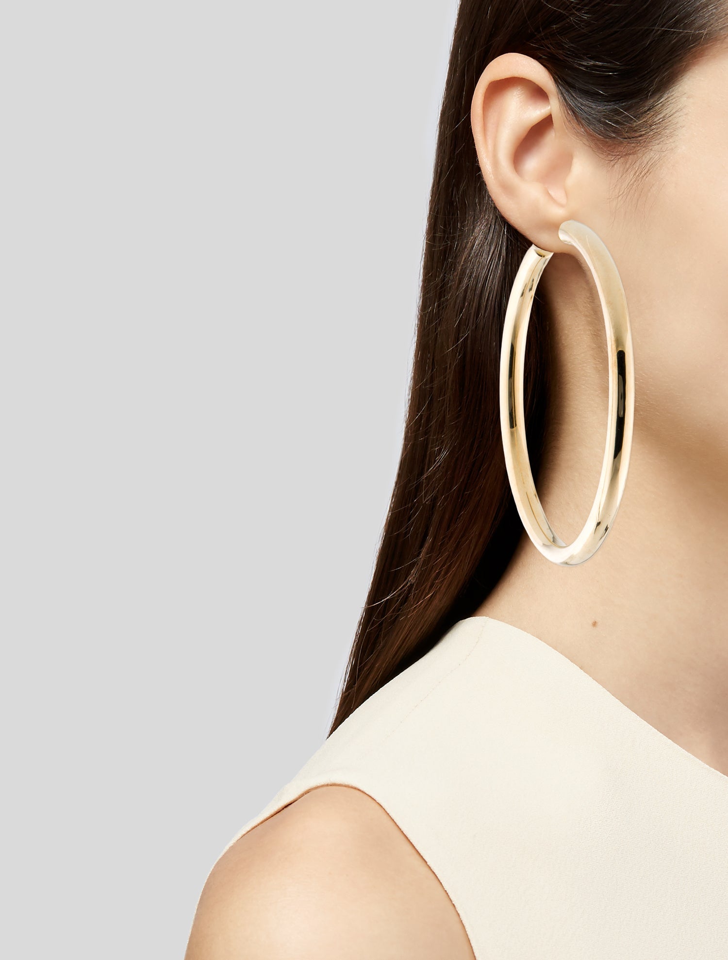 Jennifer Fisher Extra Large Tube Hoop Earrings