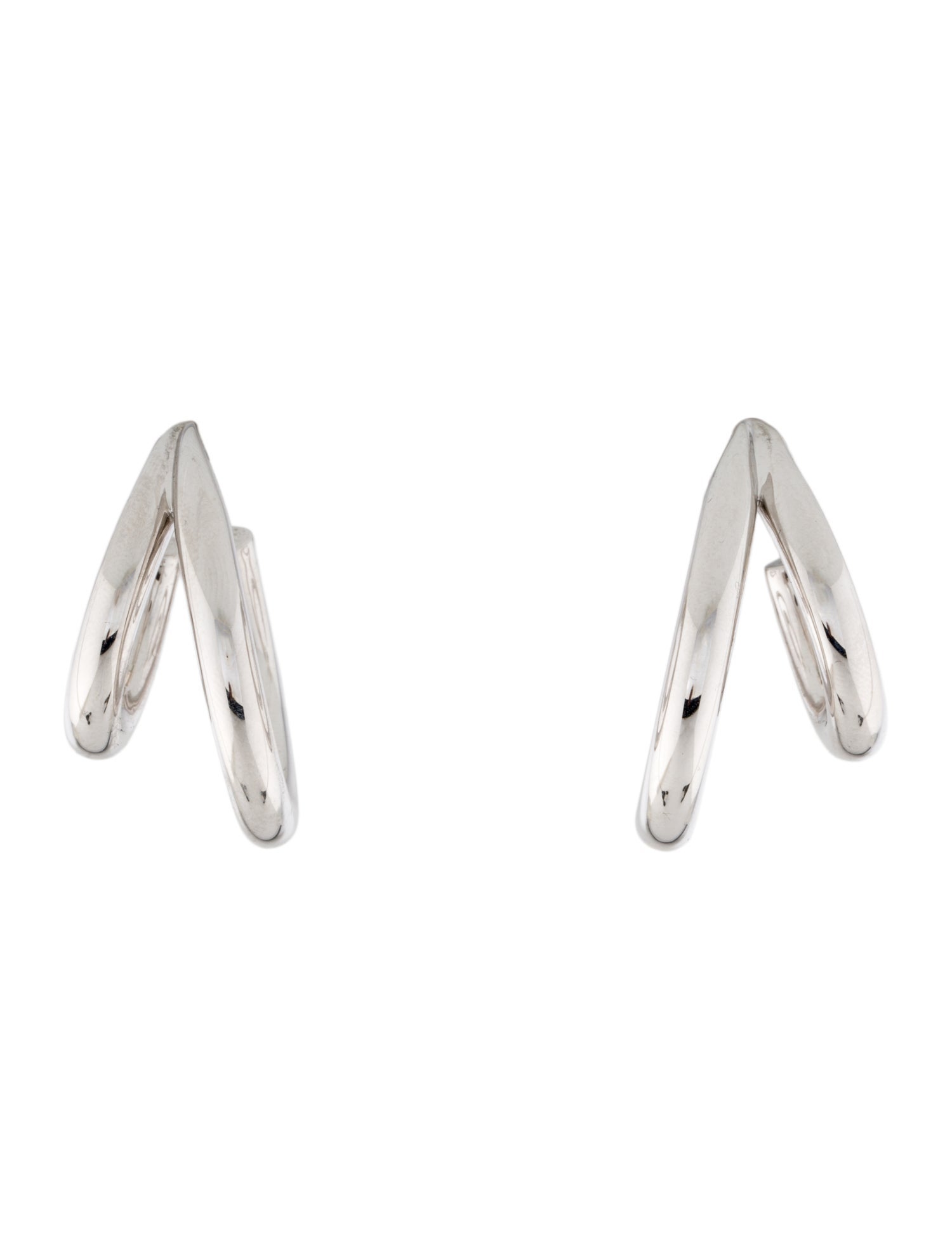 Jennifer Fisher Double Lily Hoop Earrings