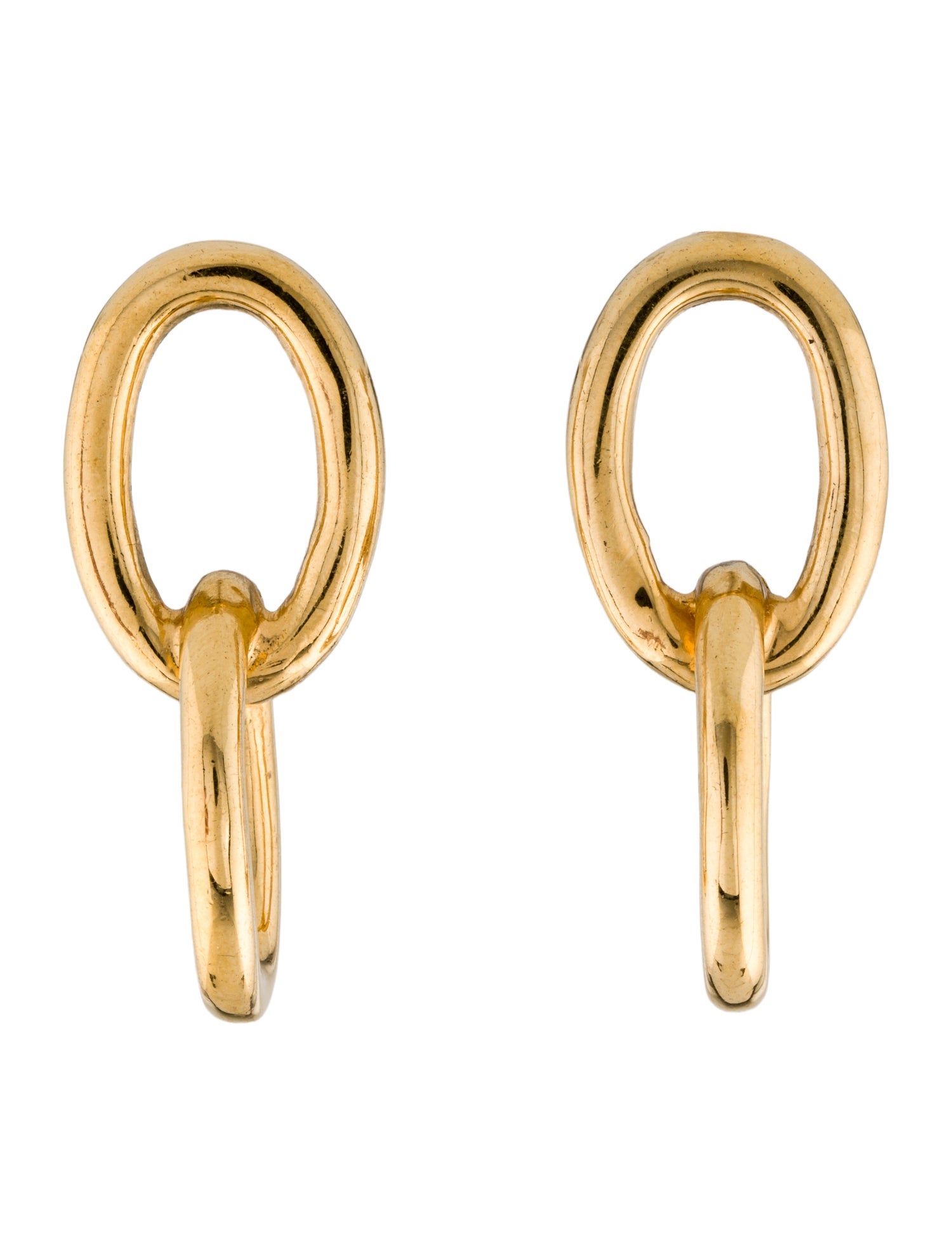 Jennifer Fisher Oval Link Drop Earrings