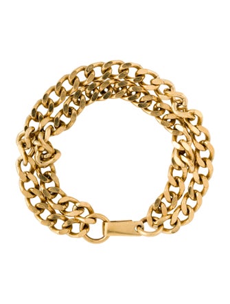 Jennifer Fisher Double Strand Curb Chain Link Bracelet
