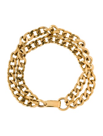Jennifer Fisher Double Strand Curb Chain Link Bracelet
