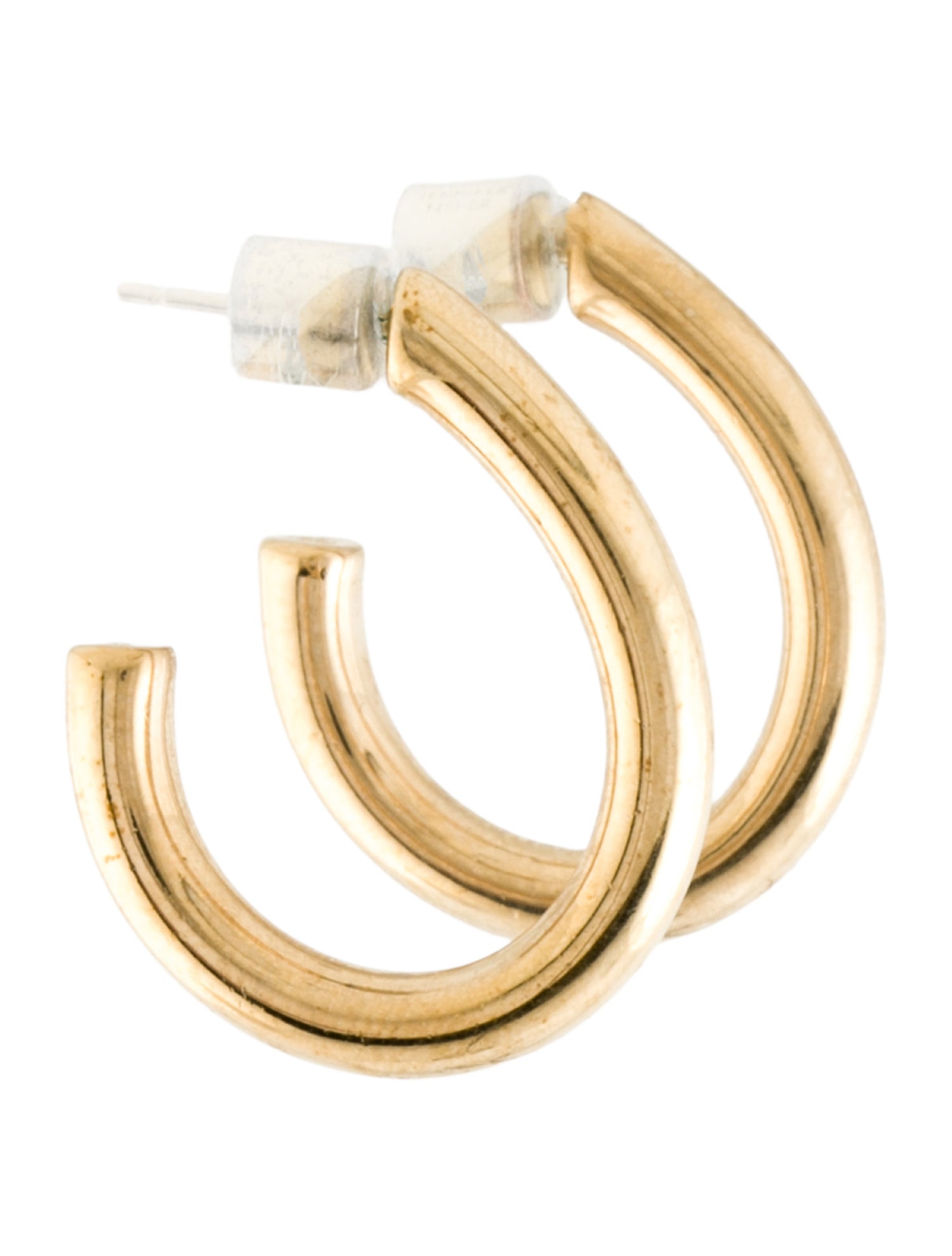 Jennifer Fisher Lilly Baby Teardrop Hoop Earrings