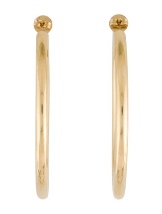 Jennifer Fisher 14K Natasha Hoop Earrings