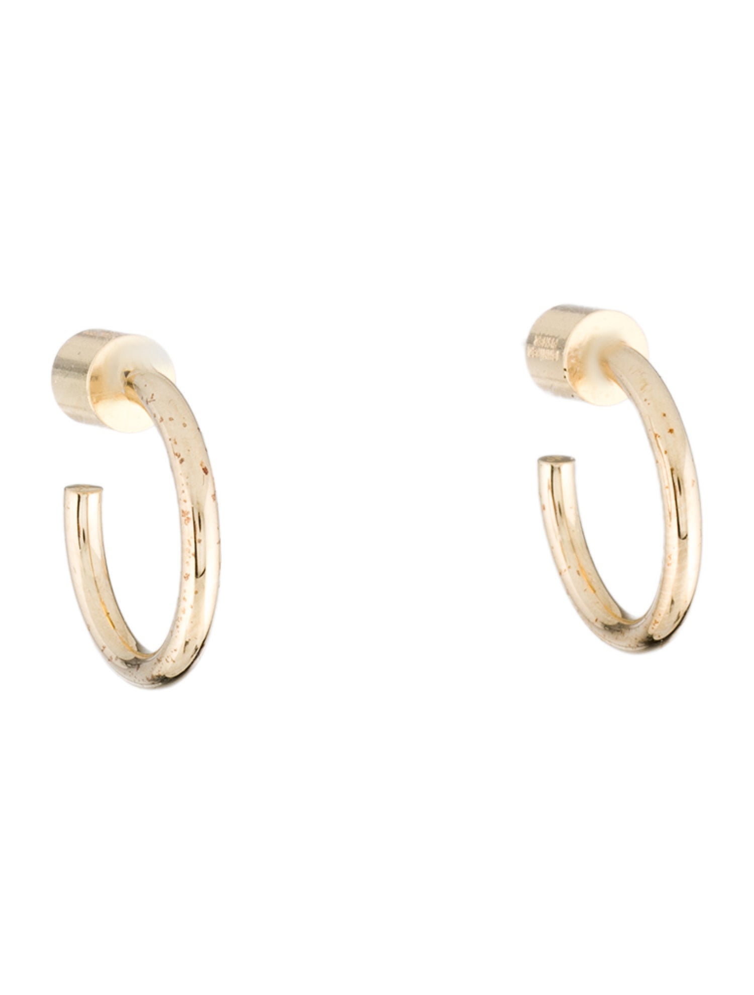 Jennifer Fisher Thread Hoop Earrings