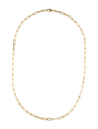 Jennifer Fisher 14K Paperclip Link Necklace