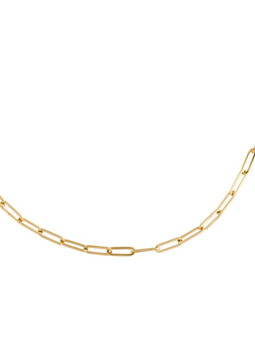 Jennifer Fisher 14K Paperclip Link Necklace