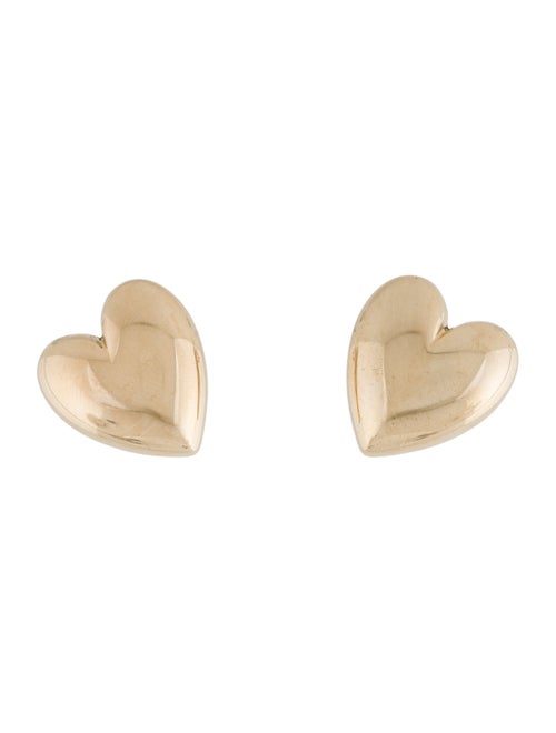 Jennifer Fisher Small Puffy Heart Stud Earrings