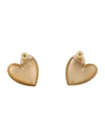 Jennifer Fisher Small Puffy Heart Stud Earrings