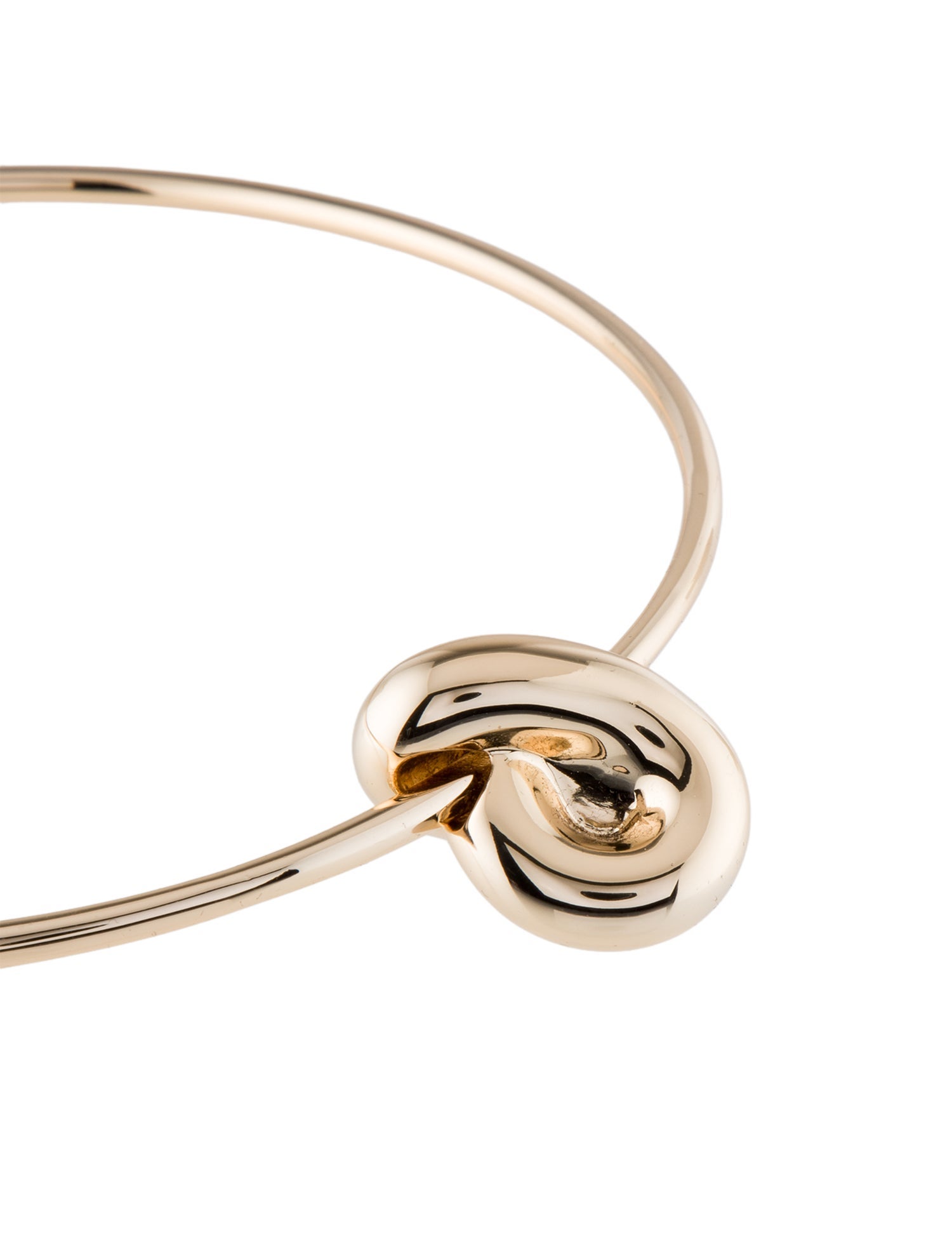 Jennifer Fisher Thin Knot Choker Necklace