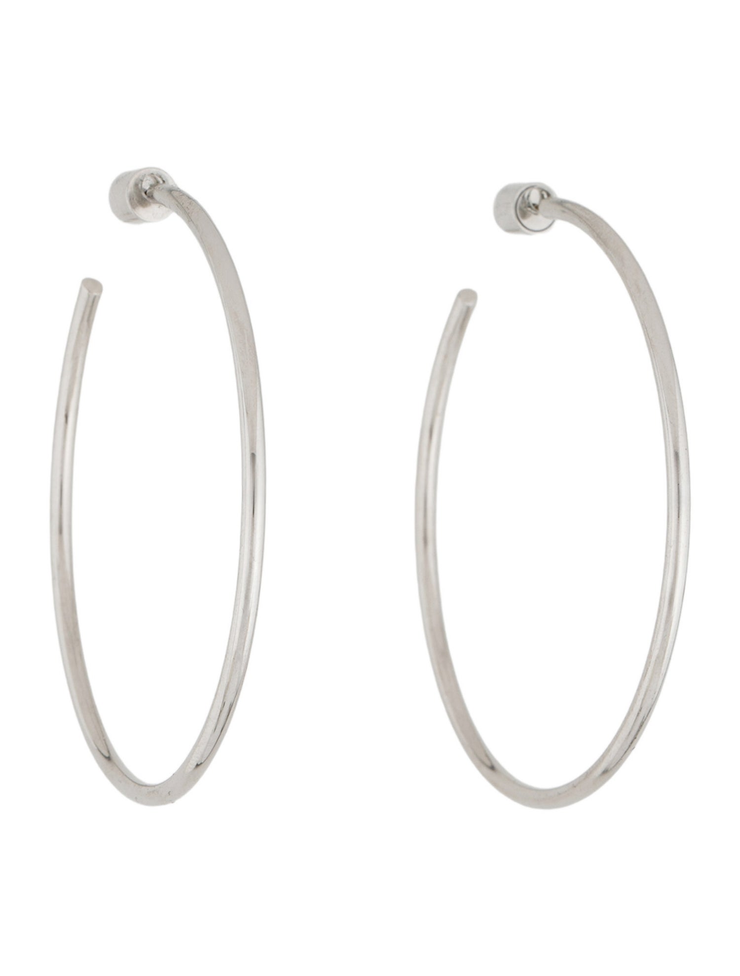 Jennifer Fisher Thread Hoop Earrings