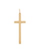 Jennifer Fisher 18K Elongated Cross Pendant