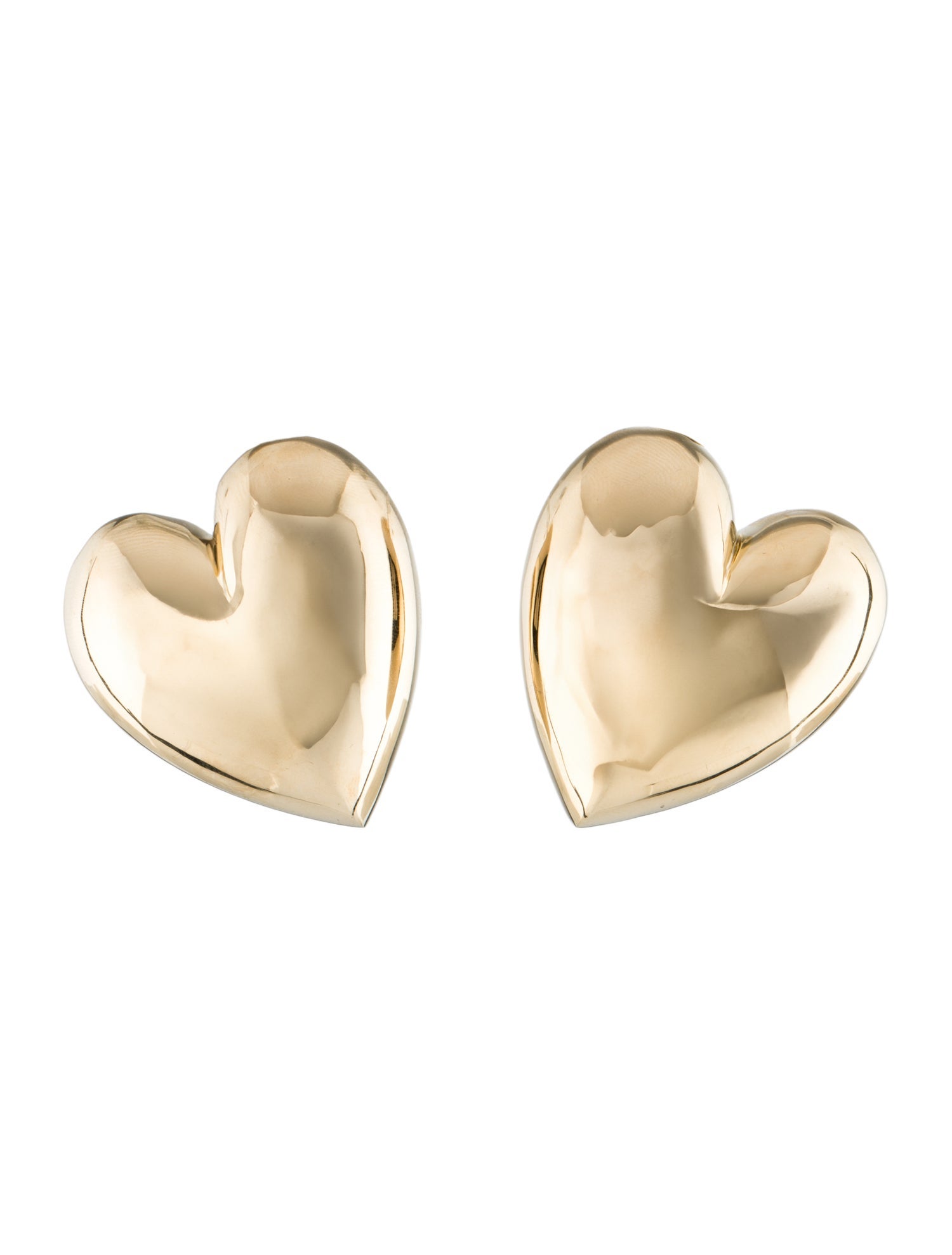 Jennifer Fisher Puffy Heart Stud Earrings