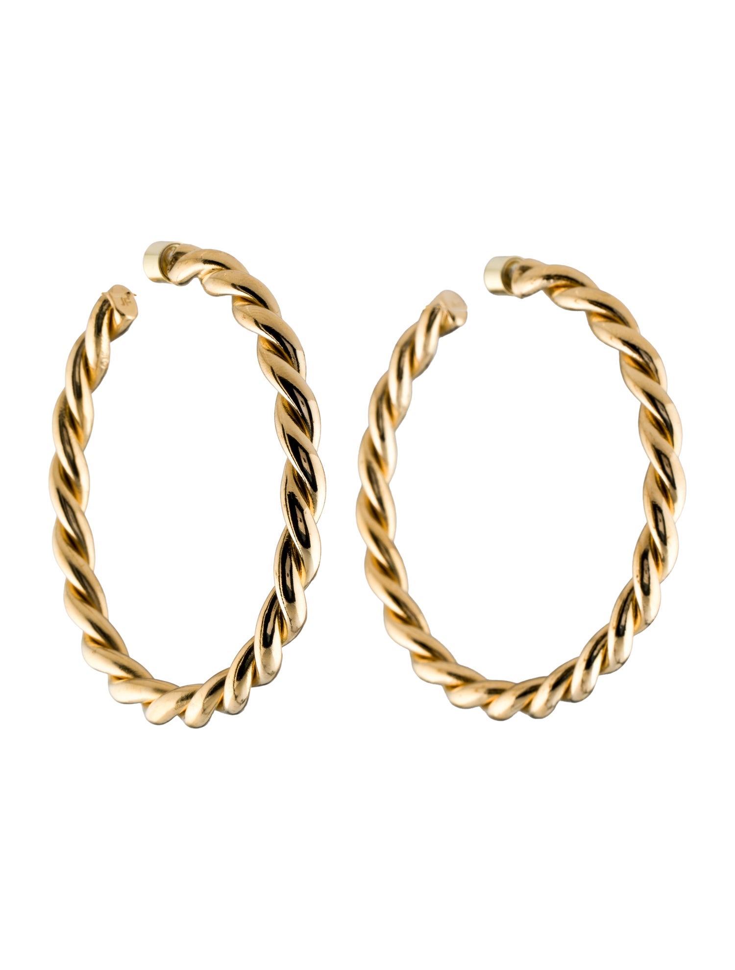 Jennifer Fisher Double Twisted Hoop Earrings