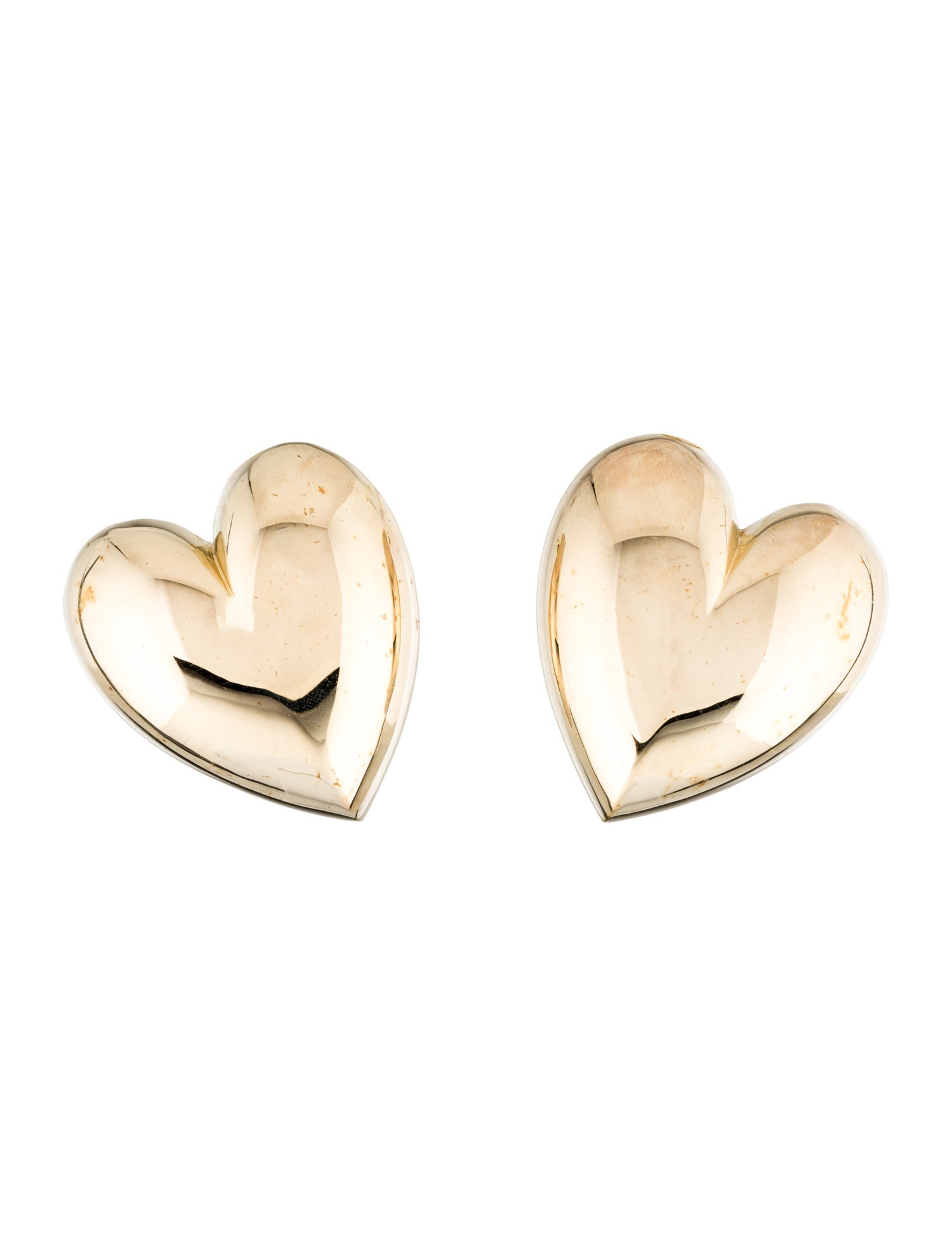 Jennifer Fisher Medium Puffy Heart Drop Earrings