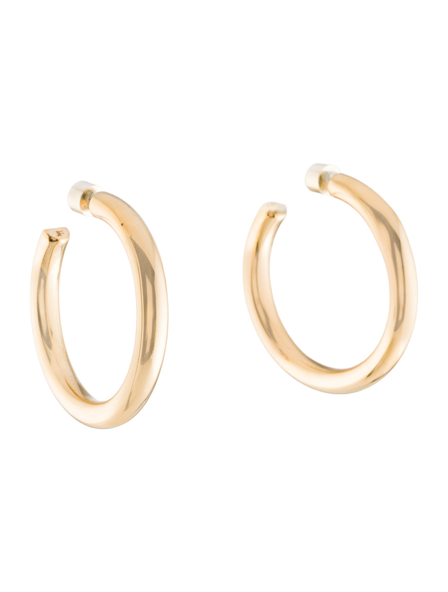 Jennifer Fisher 1.5" Samira Baby Hoop Earrings