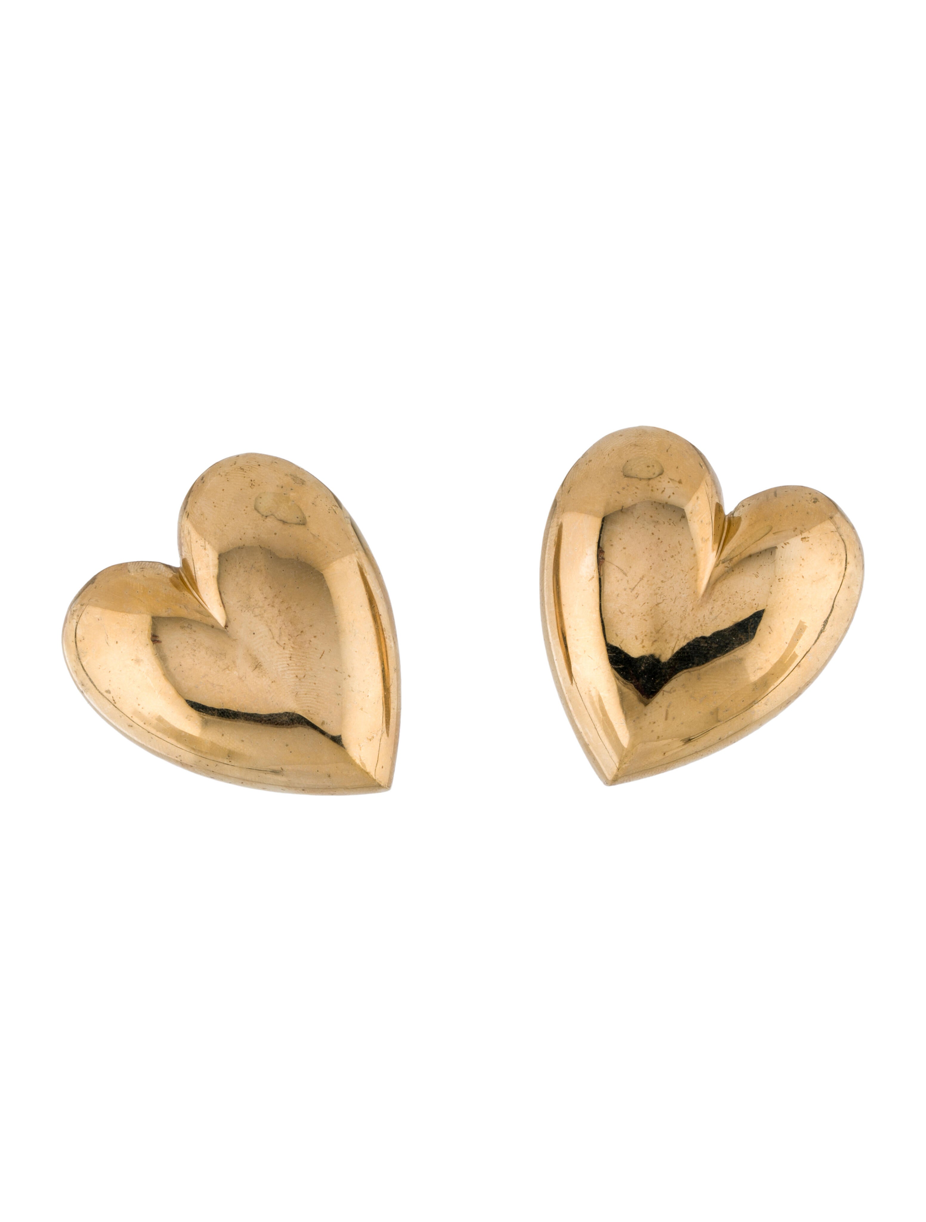 Jennifer Fisher Puffy Heart Earrings