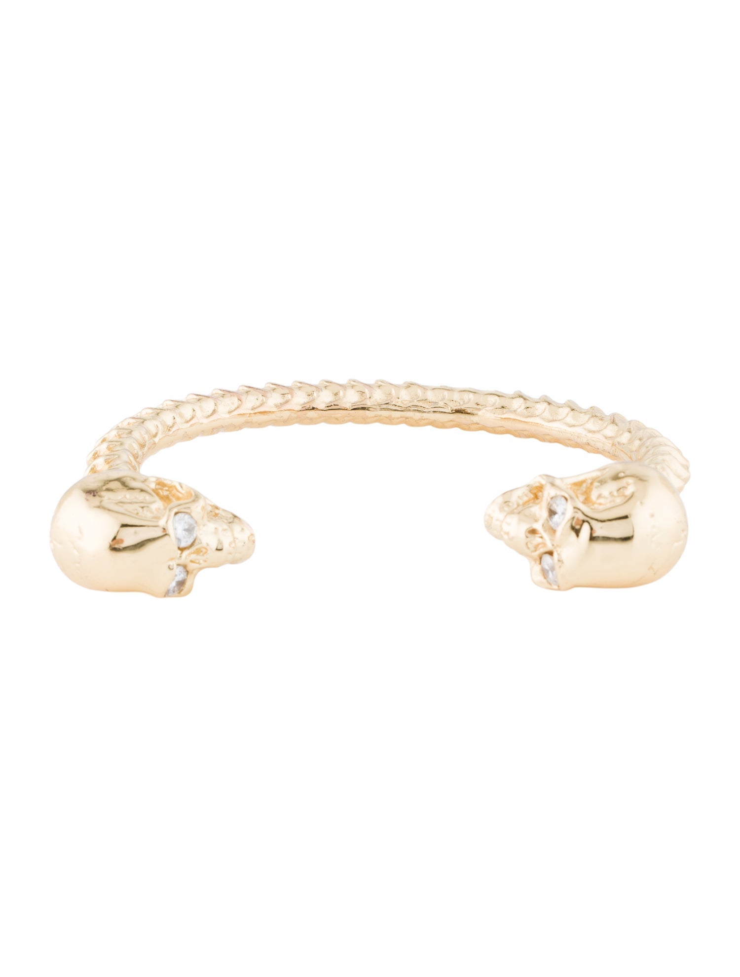 Jennifer Fisher Crystal Double Skull Cuff