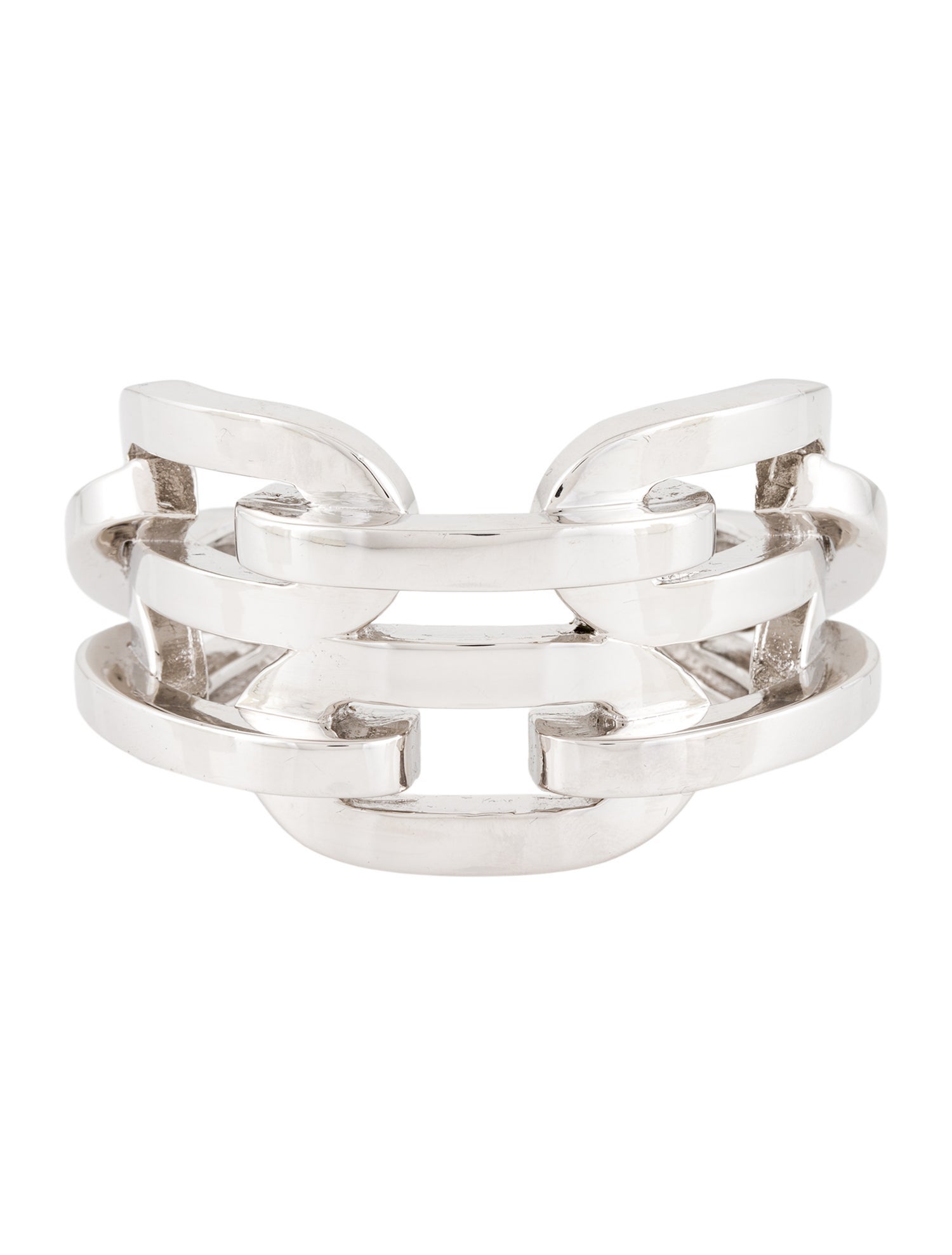 Jennifer Fisher Chain Links Wide Cuff Bracelet