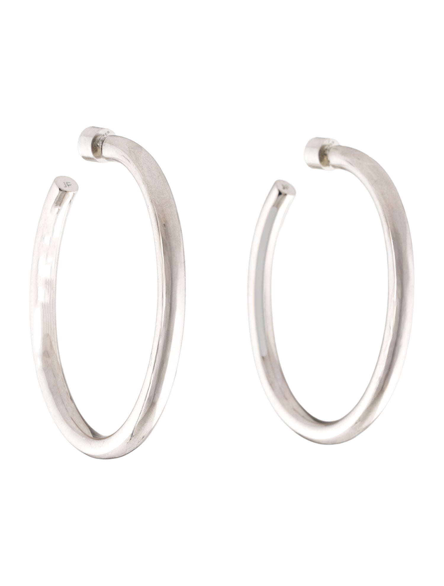 Jennifer Fisher Large Oval Hoop Earrings