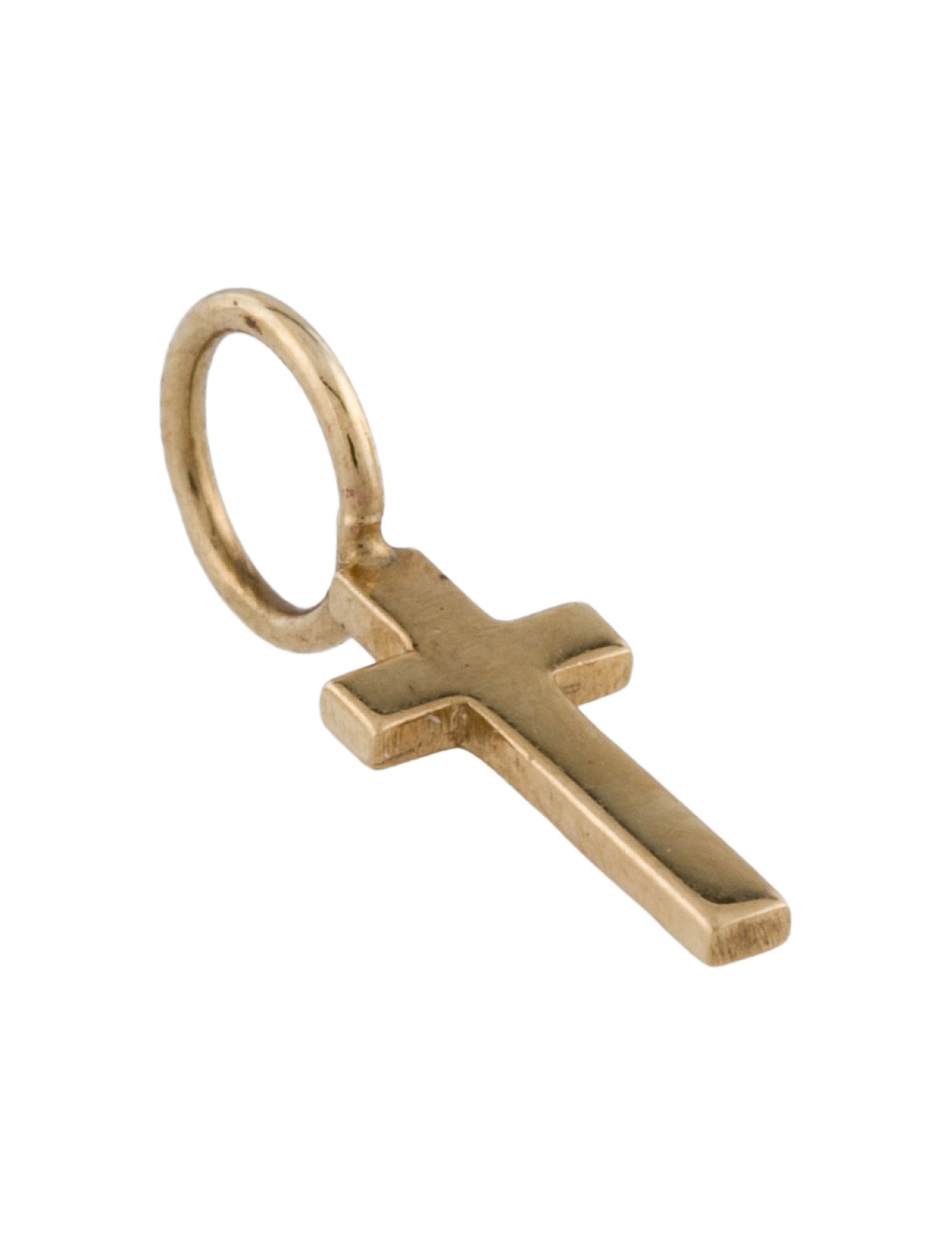 Jennifer Fisher 14K Cross Charm