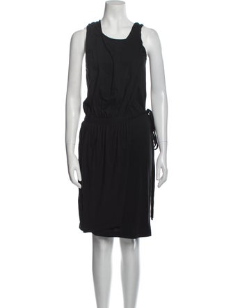 Jarbo Scoop Neck Knee-Length Dress