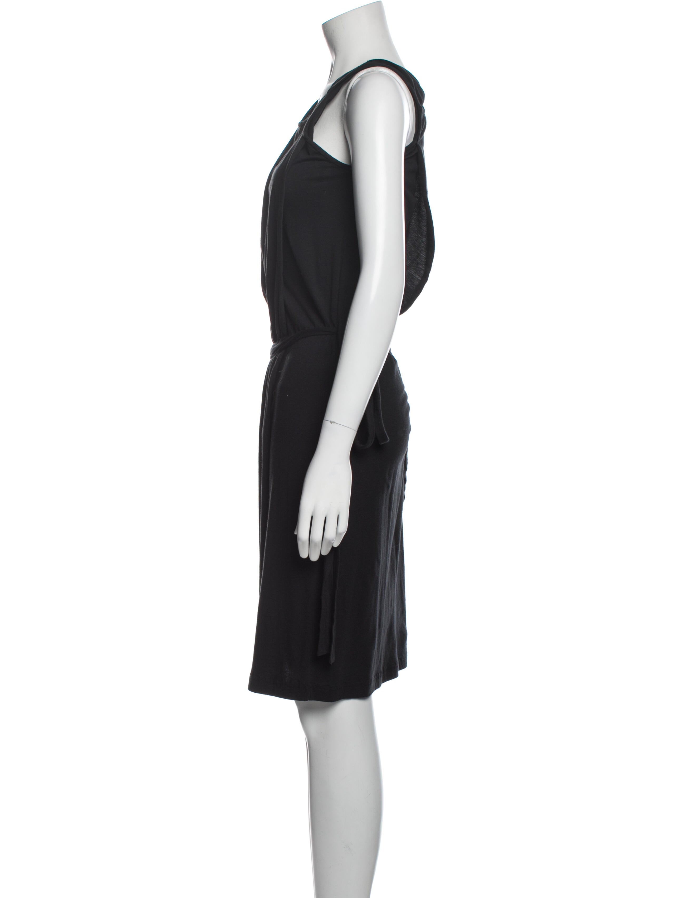 Jarbo Scoop Neck Knee-Length Dress