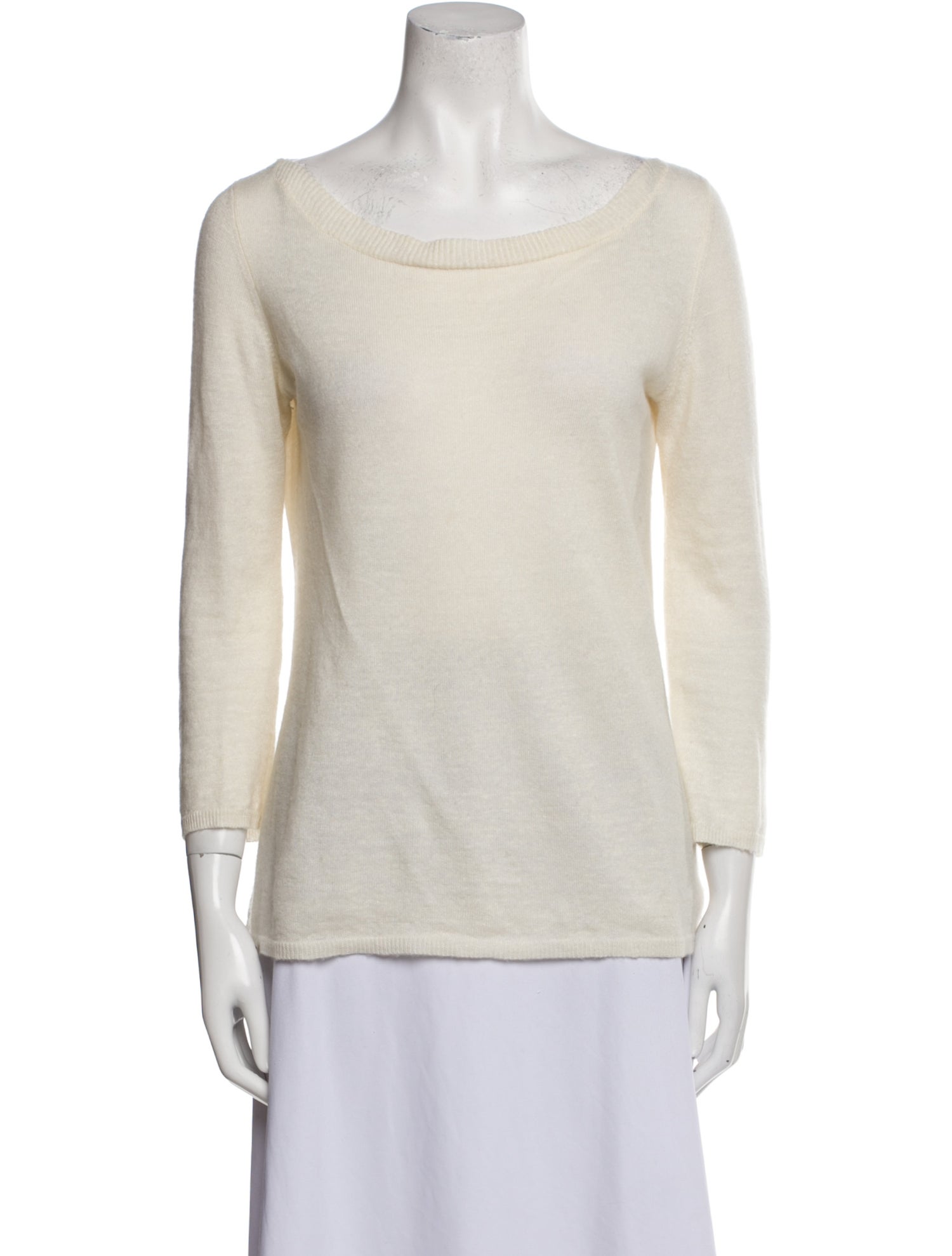 Jarbo Linen Bateau Neckline Sweater