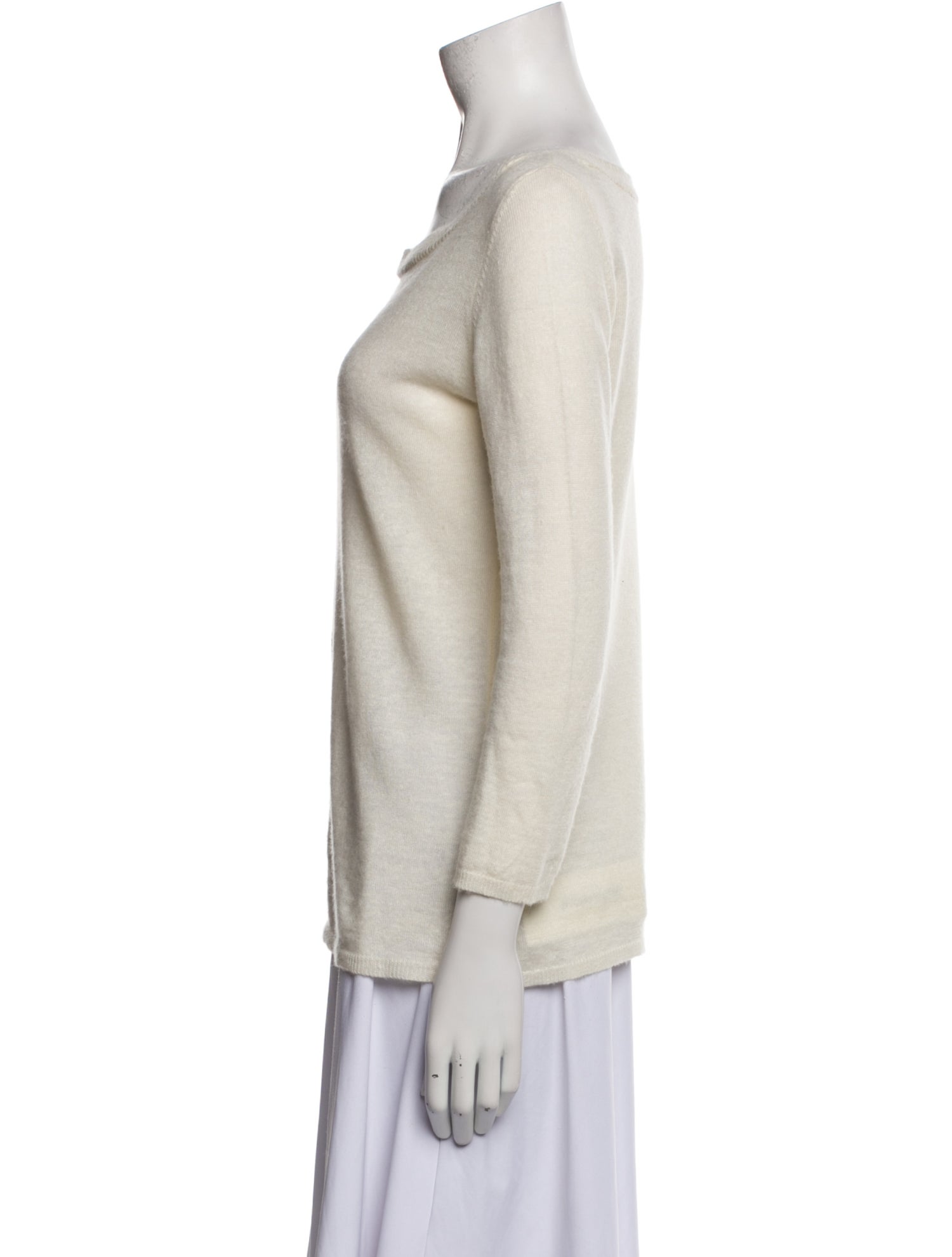 Jarbo Linen Bateau Neckline Sweater