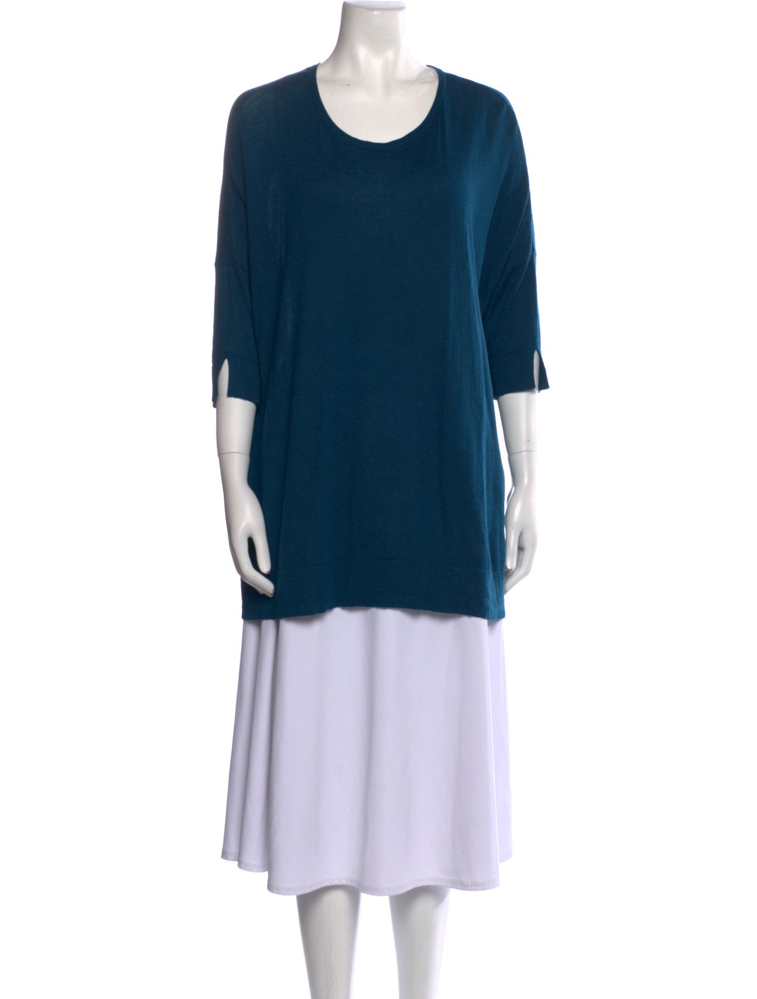 Jarbo Silk Scoop Neck Sweater