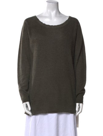 Jarbo Wool Scoop Neck Sweater