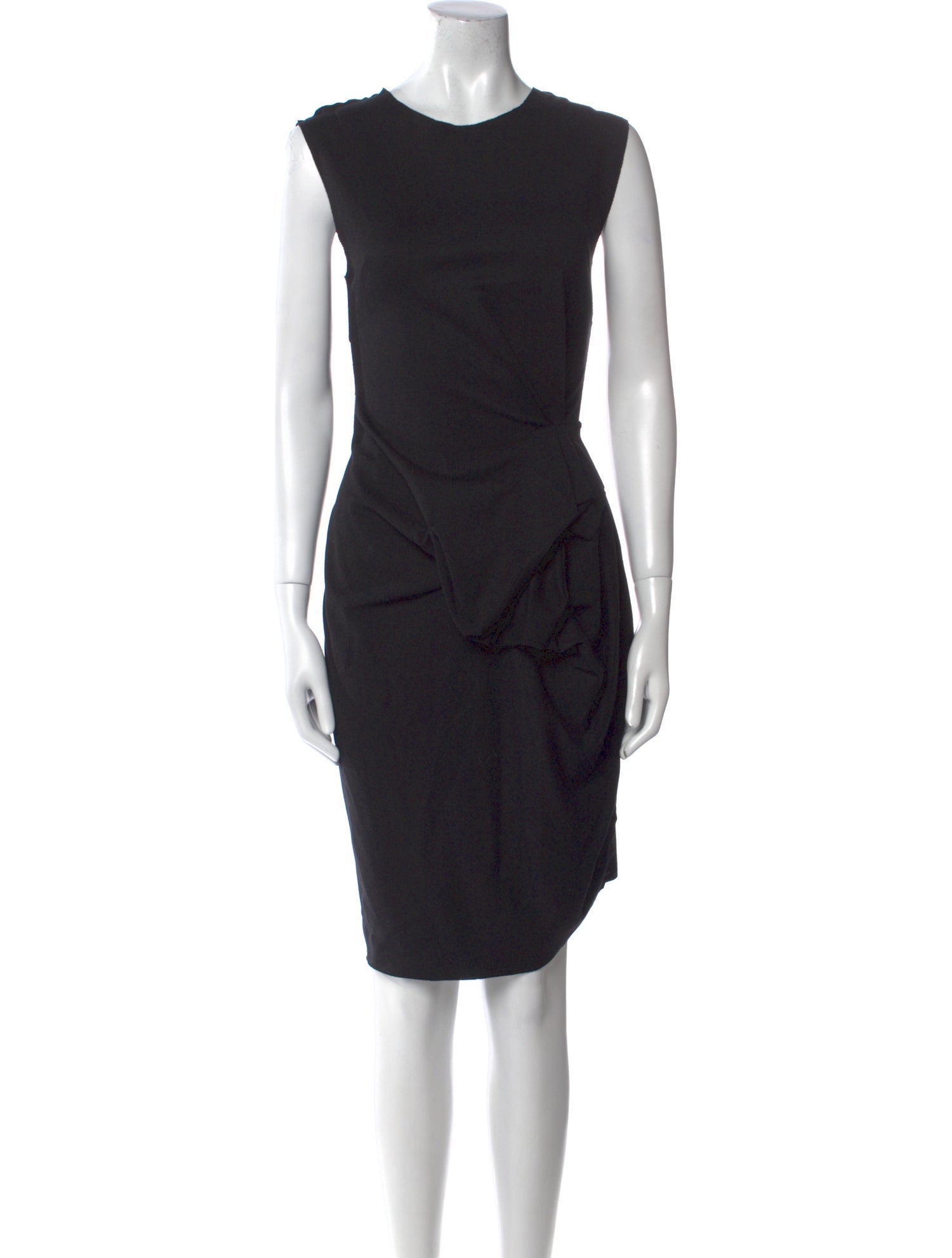 Jarbo Crew Neck Knee-Length Dress